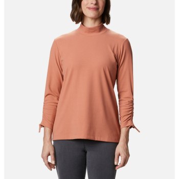 Dámské Mikiny Columbia Firwood Ribbed Knit Three-Quarter Sleeve Růžové QXOLIA187